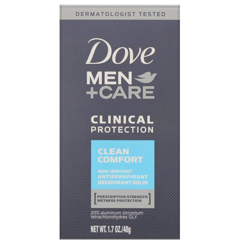 Dove, Men+Care, Clinical Protection, AntiPerspirant Deodorant, Clean