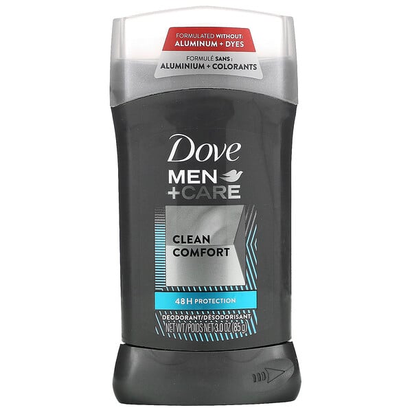 Dove, Men + Care（メン＋ケア）、デオドラント、クリーンコンフォート、85g（3オンス）