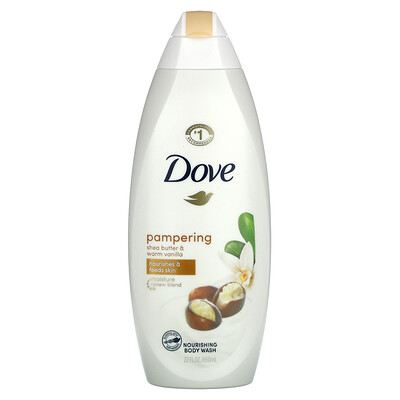 Dove Гель для душа Purely Pampering, аромат «Масло ши и согревающая ваниль», 650 мл
