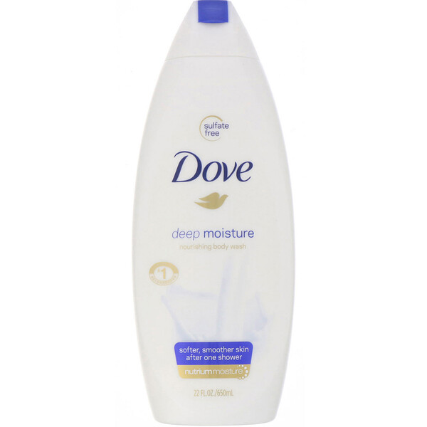 Dove‏, غسول الجسم المغذي للبشرة للترطيب العميق، 22 أونصة سائلة (650 مل)
