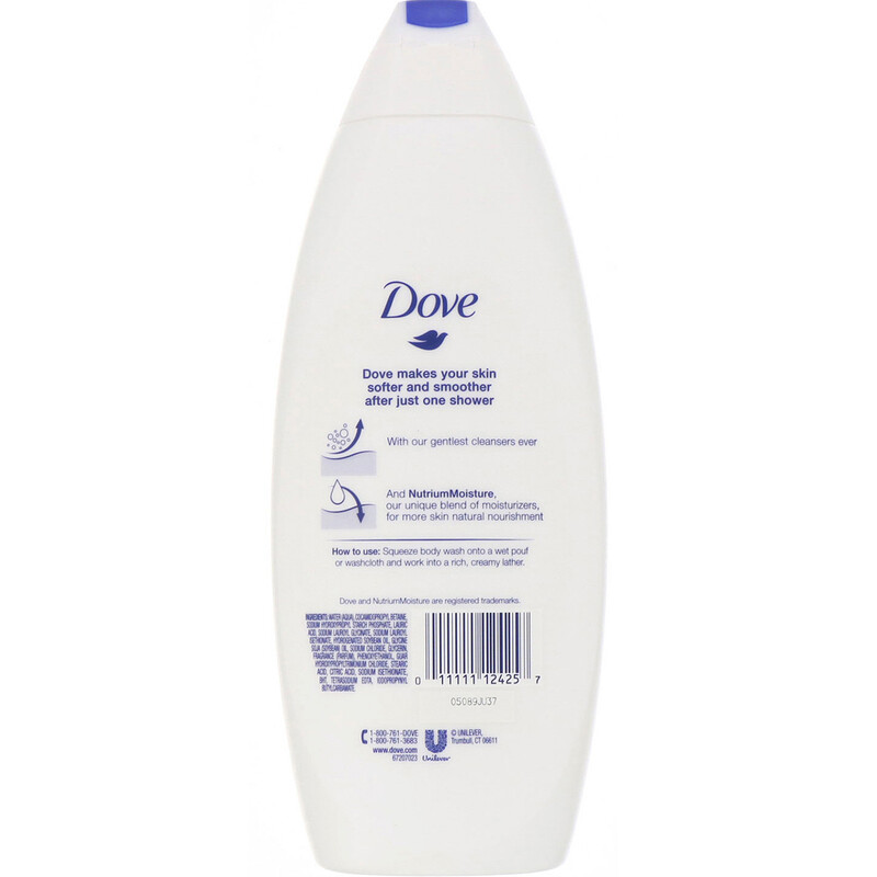Dove, Deep Moisture, Nourishing Body Wash, 22 fl oz (650 ml) - iHerb