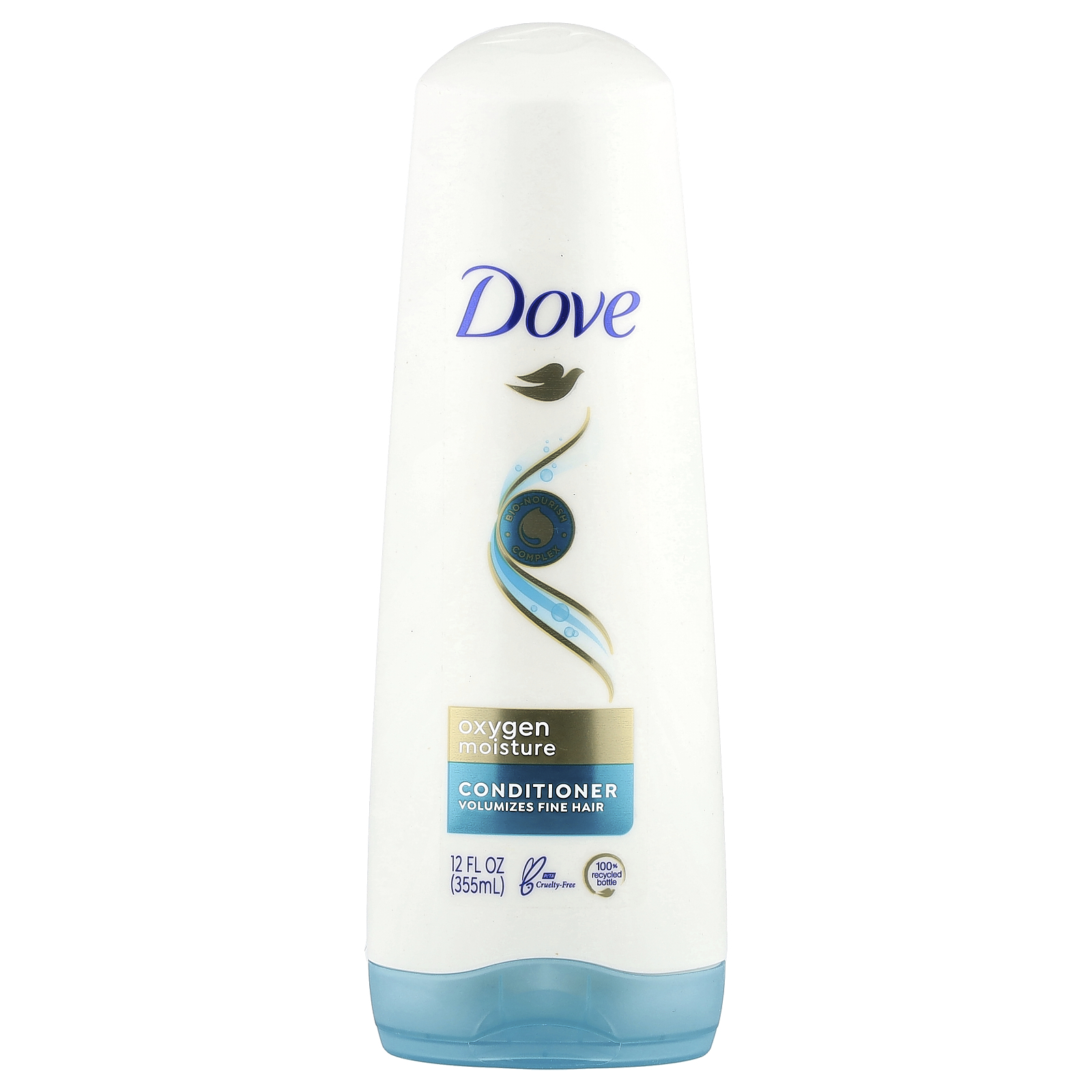 Dove (도브), 옥시젠 모이스처 컨디셔너, 가는 모발용, 355ml(12fl oz) (판매가 중단된 상품)