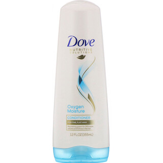 Dove, Nutritive Solutions 高级轻氧保湿护发素，适用于细软发质，12 液量盎司（355 毫升）