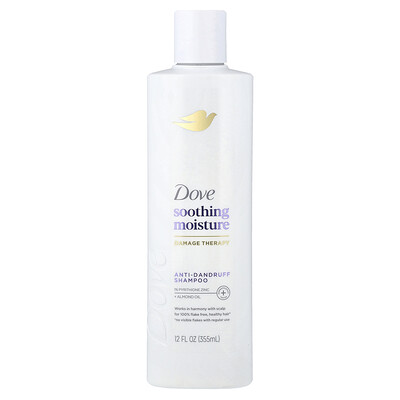 Photos - Hair Product Dove , Anti-Dandruff Shampoo, Soothing Moisture, 12 fl oz  DVE-45203 (355 ml)