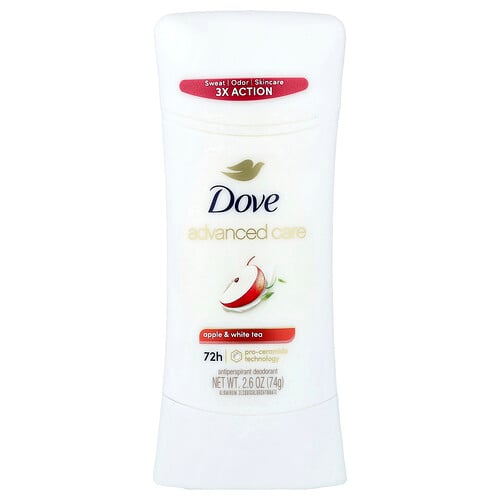 Dove, Advanced Care, Antiperspirant Deodorant, Apple & White Tea, 2.6 oz (74 g)