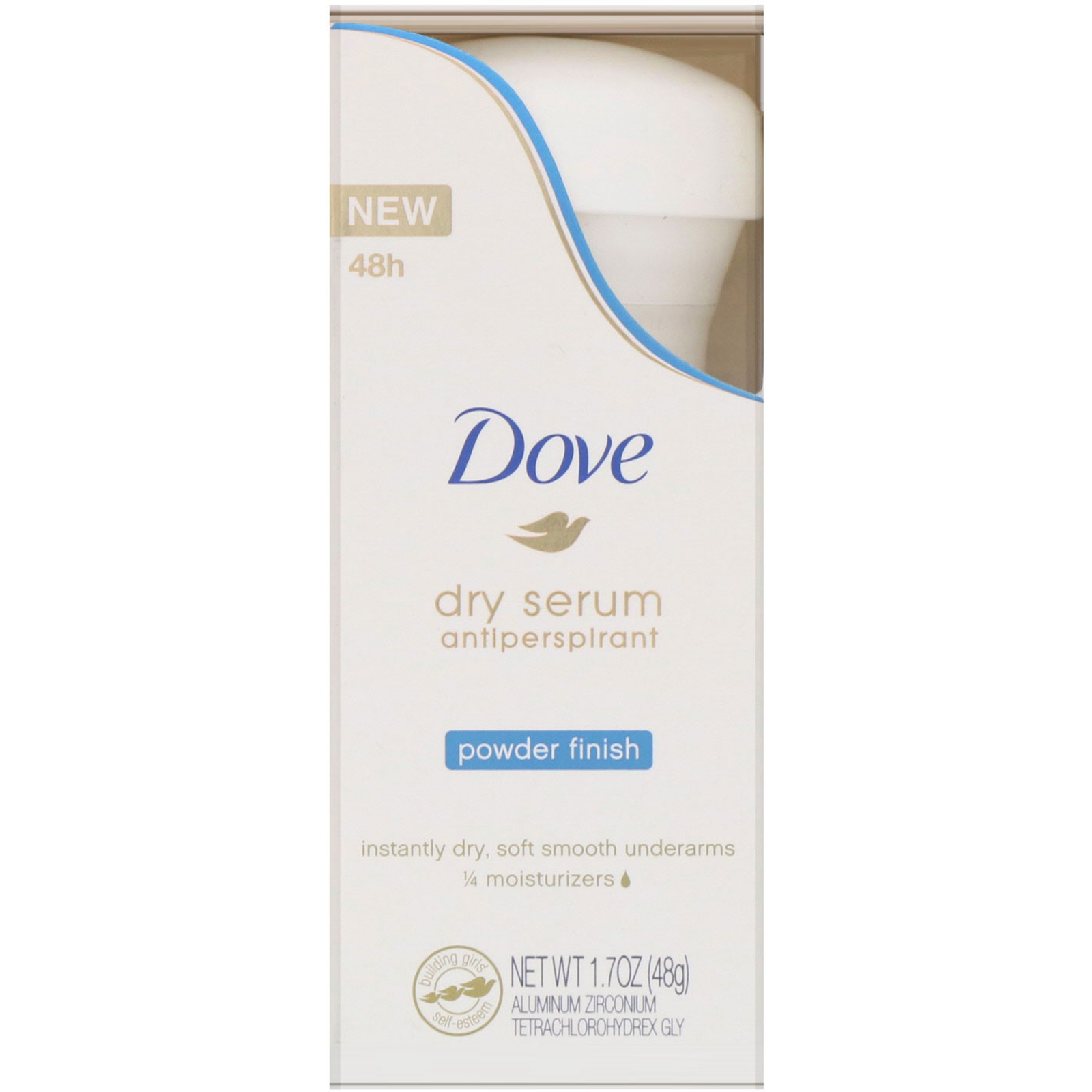 Dove, Dry Serum, Antiperspirant Deodorant, Powder Finish, 1.7 oz (48 g