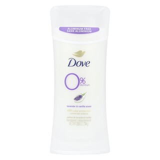 Dove, Déodorant sans aluminium, Parfum lavande et vanille, 74 g