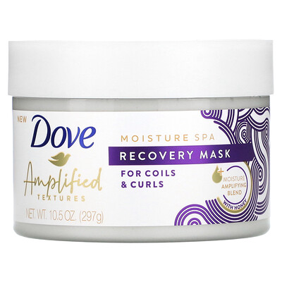 Dove Amplified Textures, восстанавливающая маска для волос, 297 г (10,5 унции)
