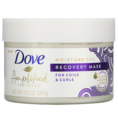 Купить Dove Amplified Textures, Recovery Hair Mask, 10.5 oz (297 g)