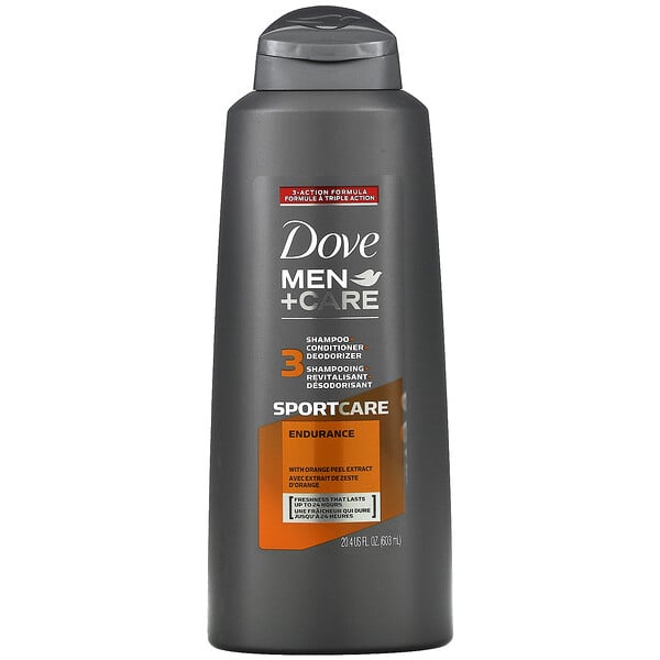 Dove, Men+Care, 3 Shampoo + Conditioner + Deodorizer, SportCare, 20.4 fl oz (603 ml)