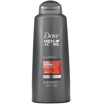 Купить Dove Men+Care, шампунь и кондиционер, средство 2 в 1 для мужчин, защита волос, 603 мл (20, 4 жидк. унций)