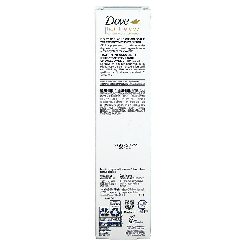 dove hair therapy