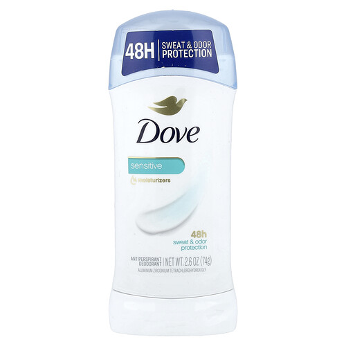 Dove Antiperspirant Deodorant, Sensitive, 2.6 oz (74 g)