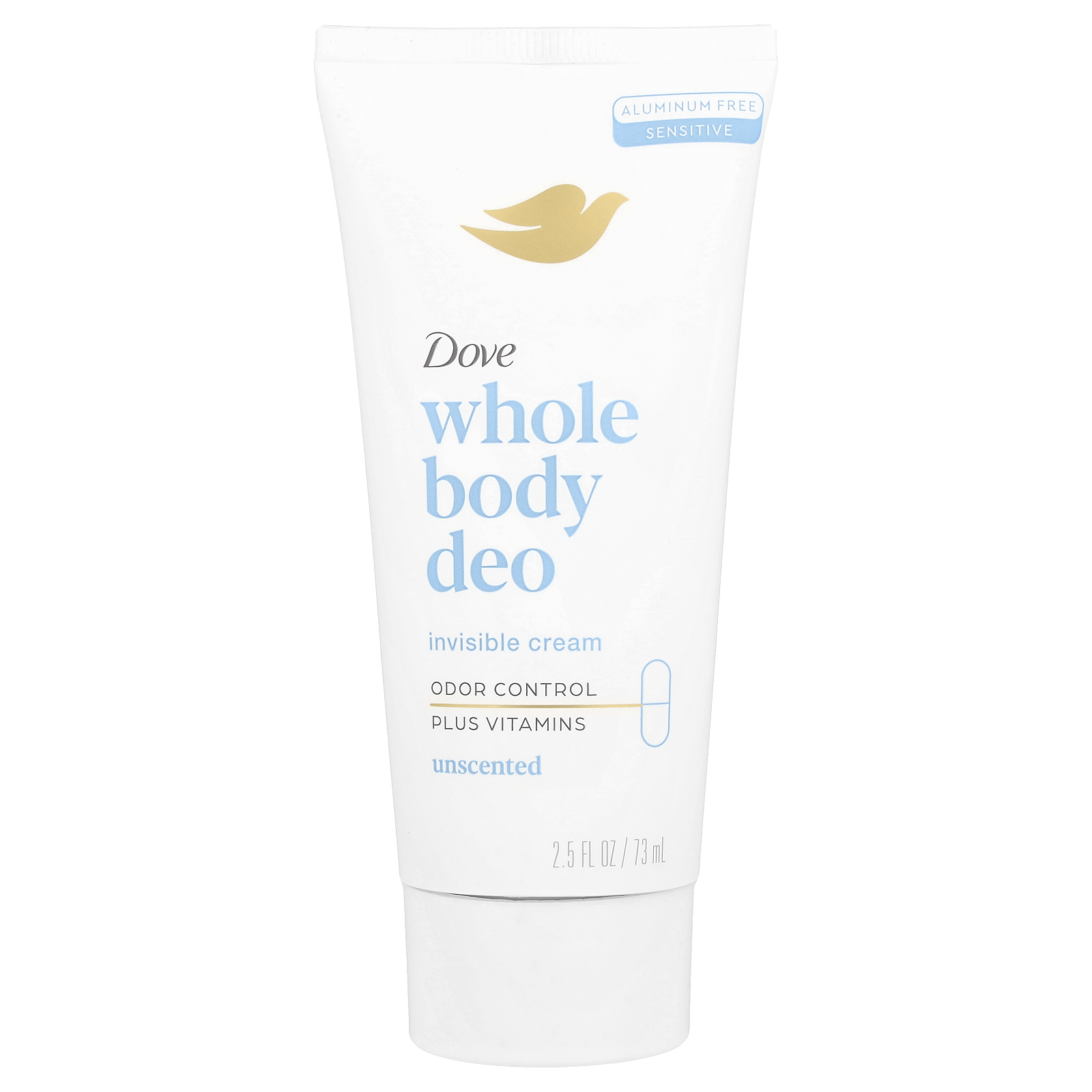 Dove (도브), 홀 바디 Deo, 무향, 73ml(2.5fl oz) (판매가 중단된 상품)
