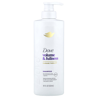 Dove, Champú Volumen y plenitud, 532 ml (18 oz. líq.)