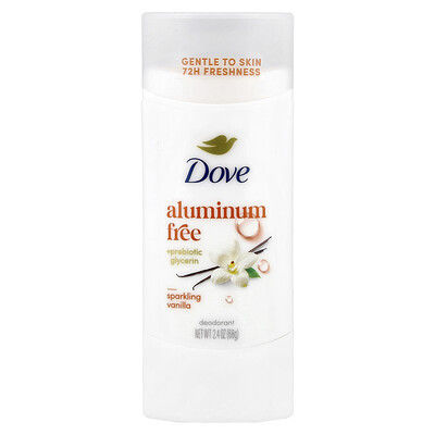 Dove Aluminum Free Deodorant Sparkling Vanilla 24 oz 68 g