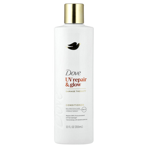 Dove UV Repair & Glow, Damage Therapy Conditioner, 12 fl oz (355 ml)