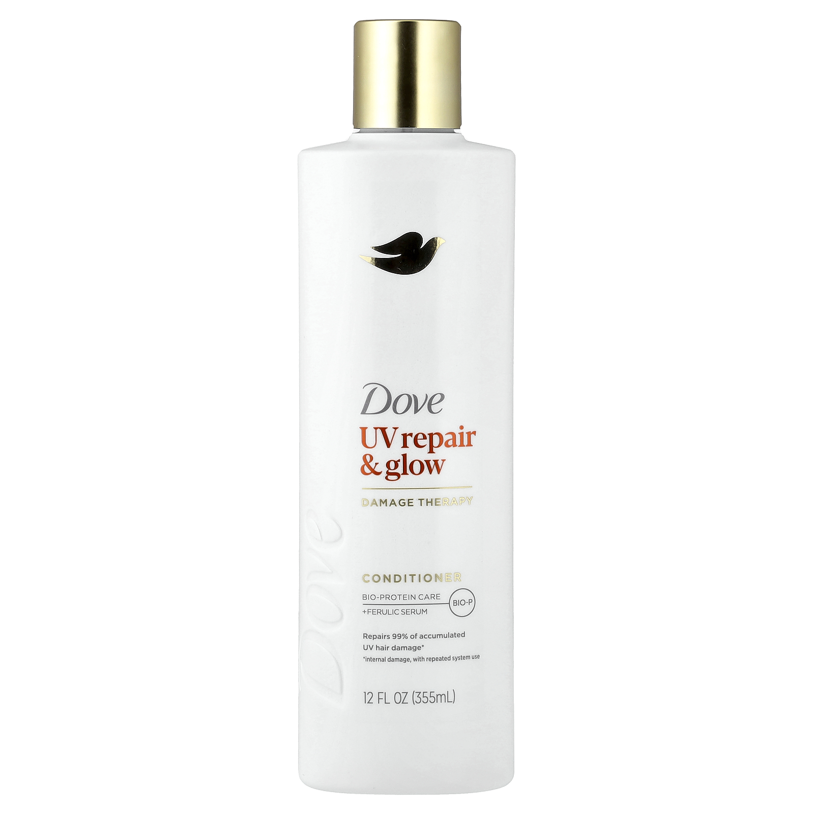 Dove (도브), UV Repair & Glow, 데미지 테라피 컨디셔너, 355ml(12fl oz)
