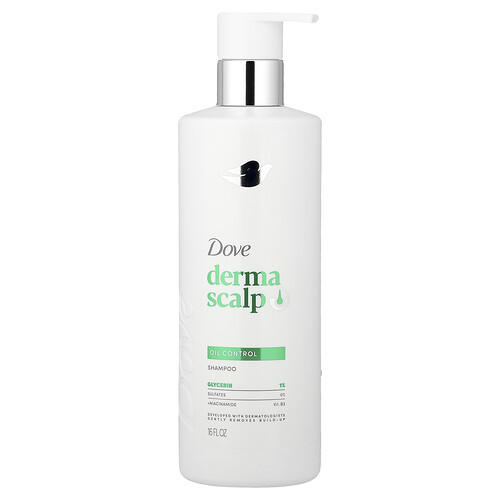 Dove, Derma Scalp, Oil Control Shampoo, Shampoo mit Ölkontrolle, 16 fl. oz