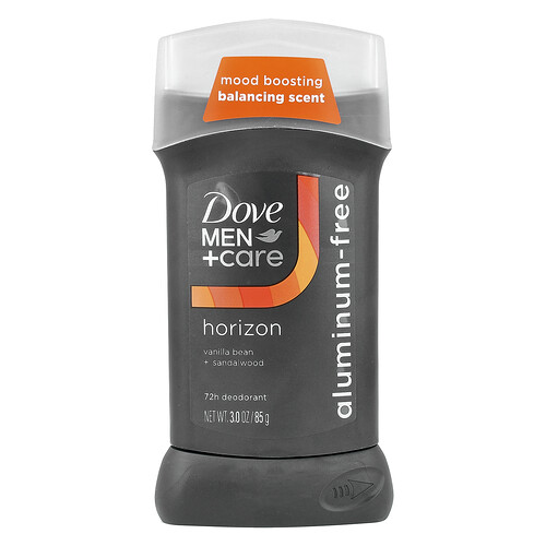 Dove, Men + Care, Aluminum-Free Deodorant, Horizon Vanilla Bean + Sandalwood, 3 oz (85 g)