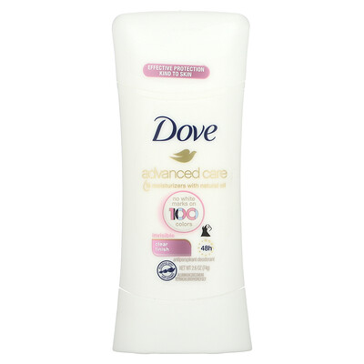 Dove Дезодорант-антиперспирант Advanced Care, невидимый, Прозрачное покрытие, 74г