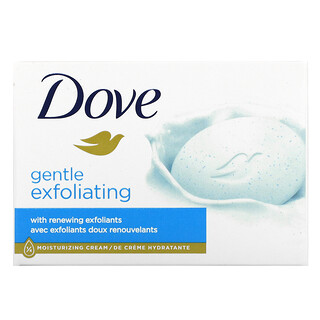 Dove, Gentle Exfoliating Beauty Bar, leichtes Peeling, 4 Bars je 113 g