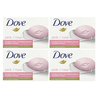 Dove, ピンクビューティーバー、4本入り、各113 g