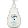 Dove, Baby, Loção hidratante pele sensível, Sem perfume, 384 ml