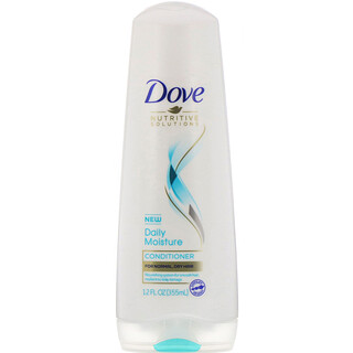 Dove, Nutritive Solutions，日常保湿护发素，适用于中性、干性发质，12 液量盎司（355 毫升）