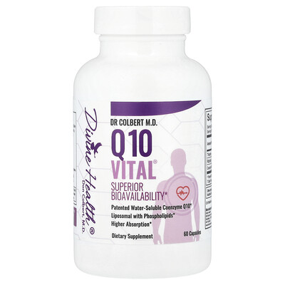Product Image for Divine Health, Dr Colbert M.D. Q10 Vital , 60 Capsules