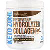 Divine Health, Dr. Colbert's Keto Zone, Hydrolyzed Collagen, Dark Chocolate, 22.22 oz (630 g)
