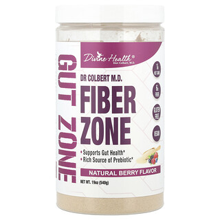 Divine Health, El suplemento de aceites esenciales Essential Living Oils de Dr. Colbert MD Fiber Zone, Bayas naturales, 540 g (19 oz)
