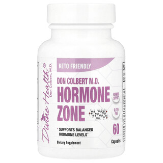 Divine Health, Дон Кольбер, доктор медицины Hormone Zone, 60 капсул
