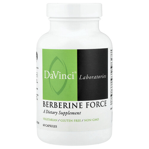 Davinci Laboratories Berberine Force, 60 Capsules