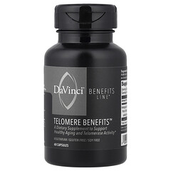 Benefits Line™, Telomere Benefits™, 60 капсул (250 мг у капсулі)