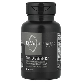 DaVinci Laboratories, Benefits Line™, Phyto Benefits™, 30 cápsulas