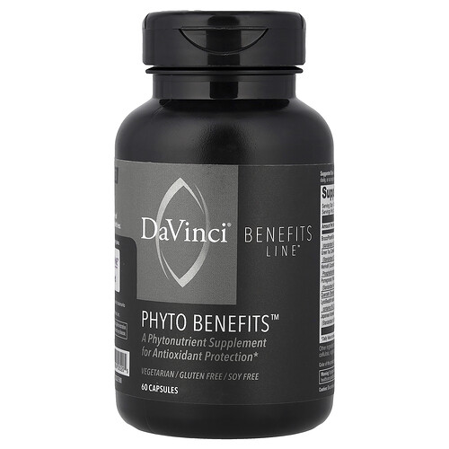 DaVinci Laboratories, Benefits Line™, Phyto Benefits™, 60 Capsules