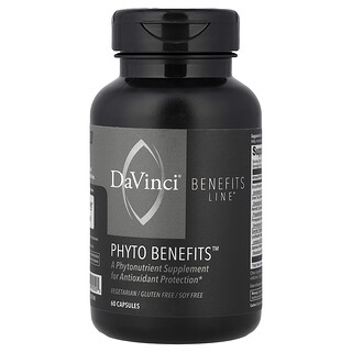 DaVinci Laboratories, Benefits Line™, Phyto Benefits™, 60 Capsules