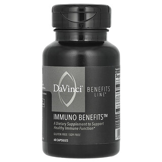 DaVinci Laboratories, Benefits Line, Immuno Benefits, 60 Capsules