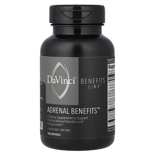 DaVinci Laboratories, Benefits Line™, Adrenal Benefits™, 120 Capsules