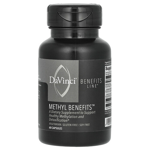 DaVinci Laboratories, Benefits Line, Methyl Benefits, 60 Capsules