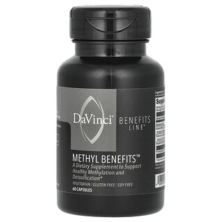 DaVinci Laboratories, Ligne de bienfaits, Bienfaits méthyliques, 60 capsules