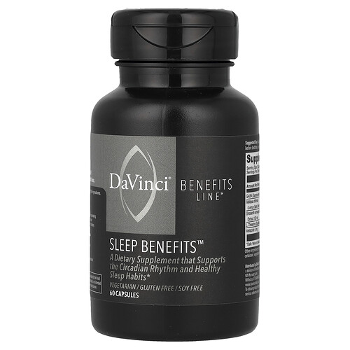 DaVinci Laboratories, Sleep Benefits™, 60 Capsules