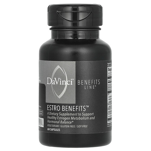 DaVinci Laboratories, Benefits Line, Estro Benefits, 60 Capsules