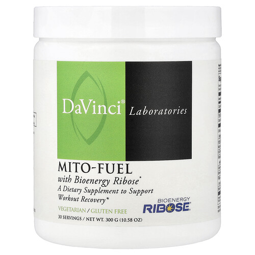 Davinci Laboratories Mito-Fuel with Bioenergy Ribose®, 10.58 oz (300 g)