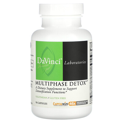Product Image for DaVinci Laboratories, Multiphase Detox, 90 Capsules