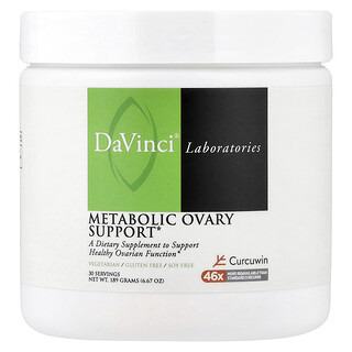 DaVinci Laboratories, Suporte Metabólico para Ovários, 189 g (6,67 oz)
