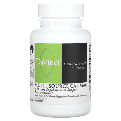 Product Image for DaVinci Laboratories, Multi-Source Cal Mag, 90 Tablets
