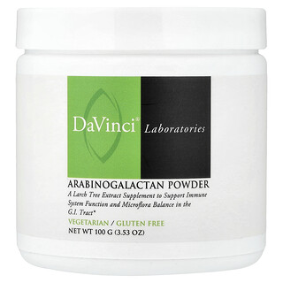 DaVinci Laboratories, Poudre d'arabinogalactane, 100 g