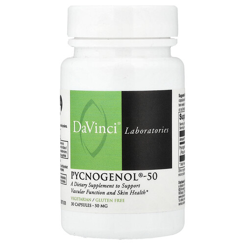 Davinci Laboratories Pycnogenol®-50, 50 mg , 30 Capsules